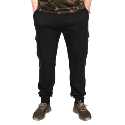 Fox Tepláky  LW Black / Camo Combat Joggers - L