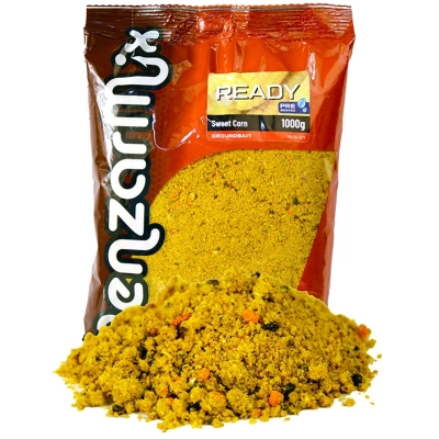 Benzár mix krmítková směs předmíchaná ready carp groundbait 1 kg - sladká kukuřice