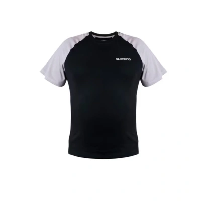 Shimano Triko Short Sleeve T-Shirt Black - XXXL