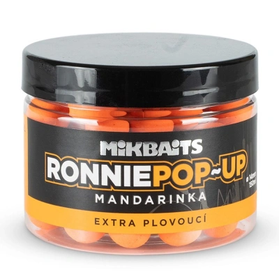 Mikbaits Ronnie pop-up 150ml - Mandarinka 16mm