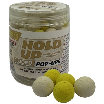 Starbaits Plovoucí Fluo Pop-up Boilies Hold Up Fermented Shrimp 80g - 20mm