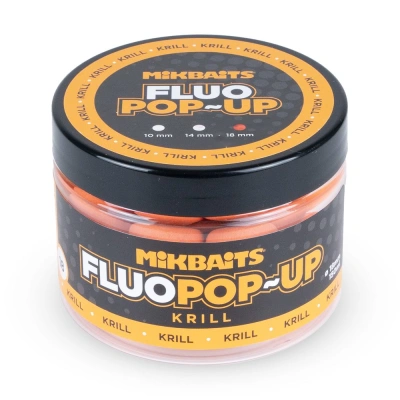 Mikbaits Plovoucí fluo boilie 18mm 150ml - Krill  18mm