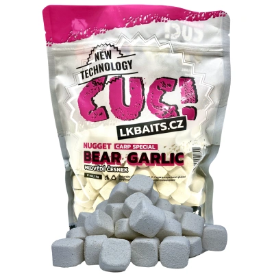 Lk baits cuc nugget carp garlic bear 1 kg - 17 mm