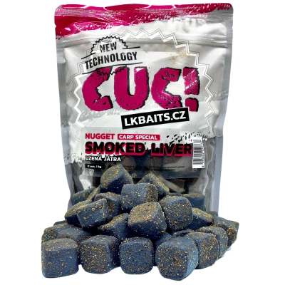 Lk baits cuc nugget carp smoked liver 1 kg - 17 mm