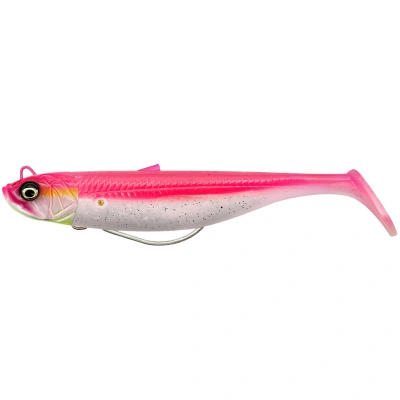 Savage gear gumová nástraha minnow wl sinking pink pearl silver - 12,5 cm 28 g