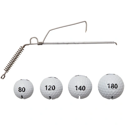 Madcat golf ball jig system anti snag - 80+120 g